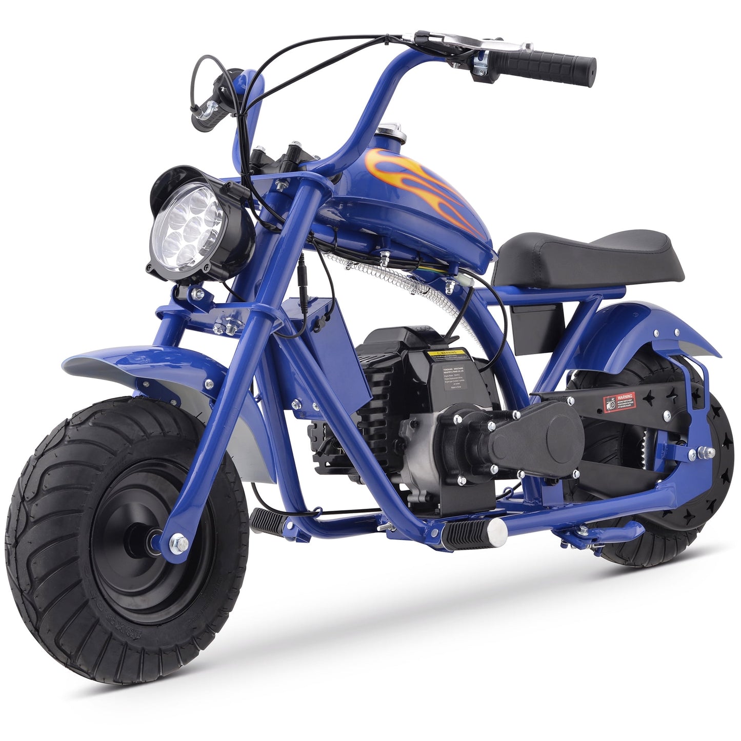 Track 7 49CC 2-Stroke Kid Dirt Bike, Gas Powered Dirt Bike Off Road Trail Bike, EPA Approved Kids Dirt Bike Motorcycle Up to 20Mph, Rear Disc Brake, Pull Start, Pink